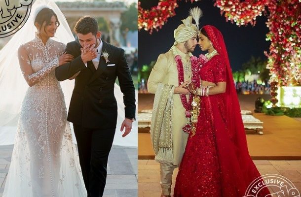Newlyweds Priyanka Chopra and Nick Jonas release first official photos from their flamboyant wedding in India