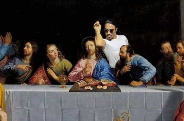 Journalist arrested in Jordan for publishing an altered image of 'The Last Supper' that had Salt Bae seasoning Jesus' food