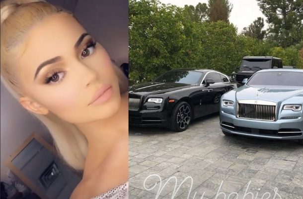 PHOTOS: Kylie Jenner shows off her impressive garage as she buys another Rolls Royce Wraith