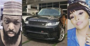 PHOTOS: Nigerian Singer Timaya buys Range Rover for his second babymama as Christmas gift