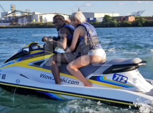 PHOTOS: Cardi B and Offset are back together as they are spotted jet skiing in Puerto Rico