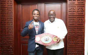 ‘You’ll bounce back stronger' – Akufo-Addo to Dogboe