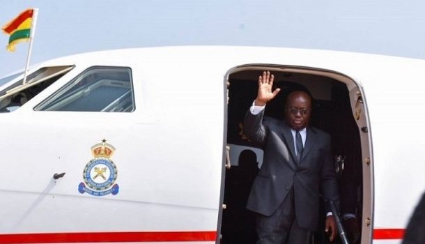 Prez Akufo-Addo departs Ghana for Angola on 2-day official visit