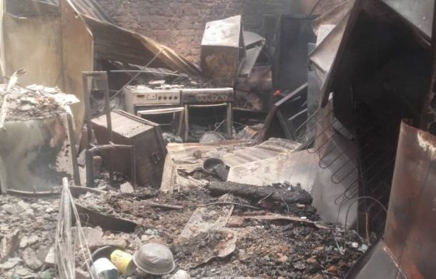 Kumasi: 30 tenants homeless as fire ravages their home