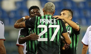 Alfred Duncan scores twice as KP Boateng provides assist in Sassuolo's defeat