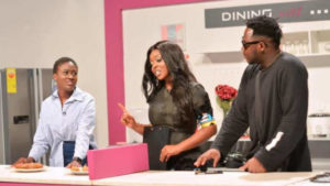 VIDEO: Fella Makafui and beau Medikal battle for best cook in Yvonne Okoro’s  Kitchen