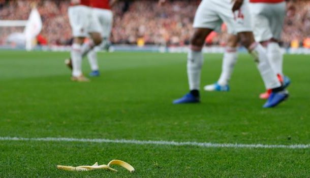 Tottenham fan fined and banned for throwing banana skin at Arsenal