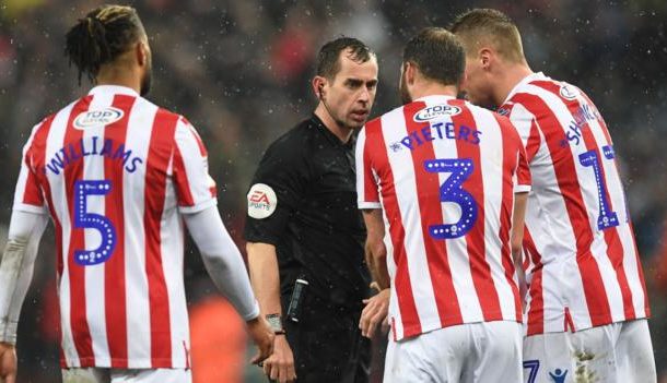 Stoke City: FA charge Potters after players dispute Aston Villa penalty