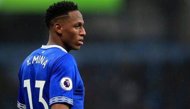 Yerry Mina: Everton investigating fans' song about defender