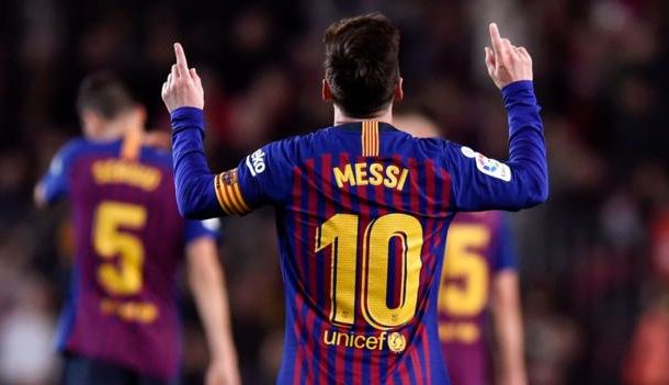 Barcelona 2-0 Celta Vigo: Ousmane Dembele and Lionel Messi score in victory
