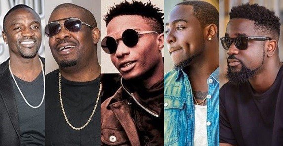 Forbes names Sarkodie, Akon, Wizkid, Others top 10 richest African stars| Full List
