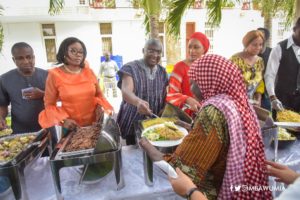 PHOTOS: Bawumia and family fete cured lepers