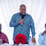 Mahama interacts with former NDC appointees in Accra