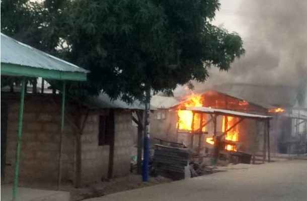 One killed, houses torched in renewed Bole Chieftaincy clashes