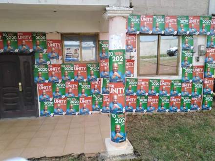 Confusion rocks Ashanti NDC as Mahama posters take over Regional office