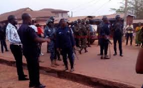 VIDEO: Tension at Yendi as heavily armed military arrests top Andani chief