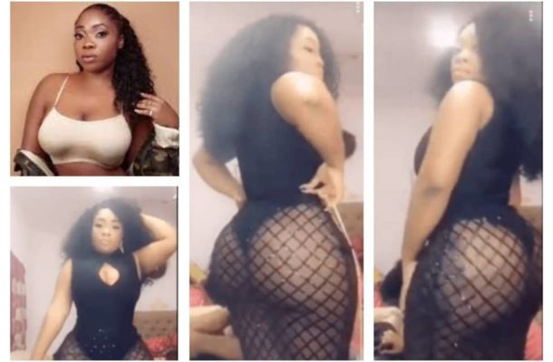 VIDEO: Moesha goes almost naked At Stonebwoy’s BhimConcert 2018