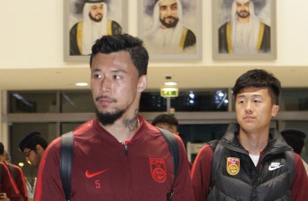 China PR arrive for UAE 2019