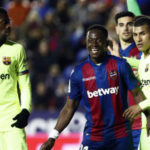 Emmanuel Boateng grabs assist in Levante’s victory over Barcelona in Spanish Cup