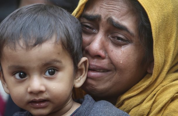 Indian police arrest Rohingya group stuck at Bangladesh border