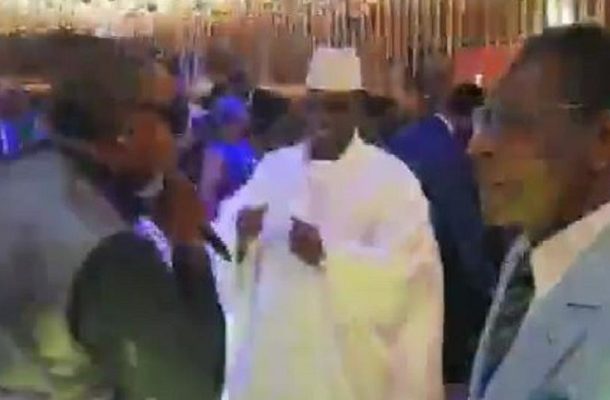 Jammeh, Nguema dance as Olomide sings at Equatorial Guinea bash