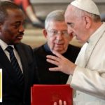 Pope hopes for peace as Congolese await poll results, EU cuts staff