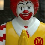 Not Loving It: Crucified Ronald McDonald Triggers Christian Protests in Israel