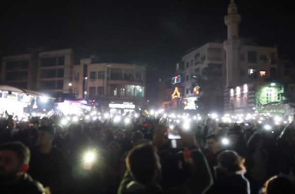 Damascus Celebrates New Year With Lights, Music and Fireworks