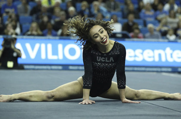 US Gymnast Wows Millions of Fans With Head-Turning Routine (VIDEO)