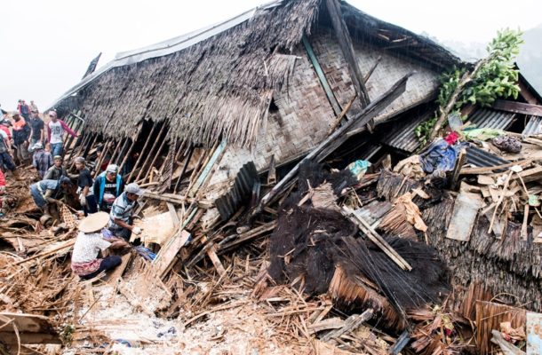 Several dead and dozens missing in Indonesia landslide
