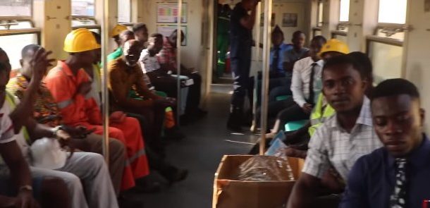 Ghana Railway Company starts a two-week free ride