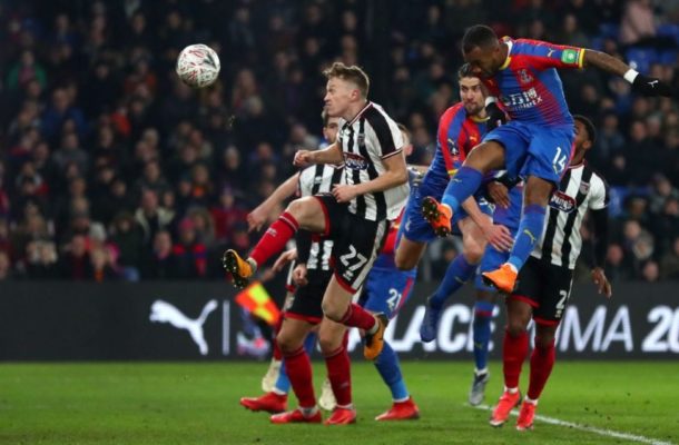 Jordan Ayew’s late strike powers Crystal Palace past gutsy Grimsby in FA Cup
