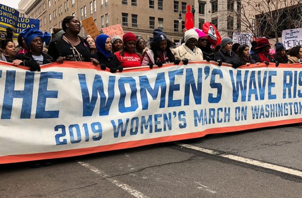 Women's March 2019: Thousands march across US for third year