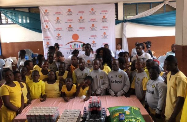 Jonathan Mensah Foundation donates to Dzorwulu Special School