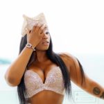 PHOTOS: Kenyan singer, Victoria Kimani flaunts her cleavage as she goes underwear-free in new sexy photos