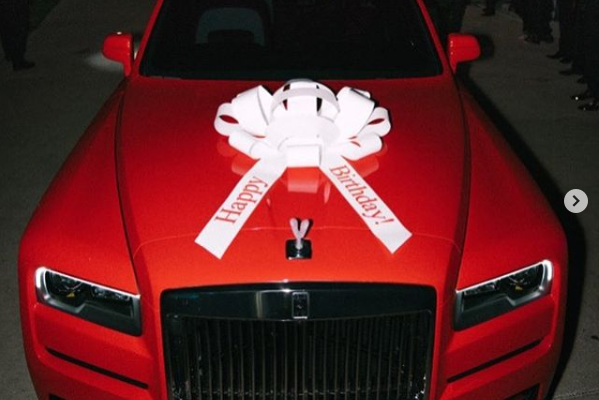 PHOTOS: Rapper Gucci Mane buys his wife Keyshia Ka'Oir a 2019 Rolls Royce Cullinan as birthday gift