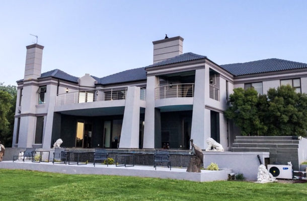 PHOTOS: South African rapper Cassper Nyovest shows off his massive mansion