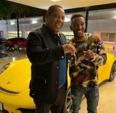 PHOTOS/VIDEO: South African billionaire rewards his 18-year-old son with a Porsche for passing matric exam
