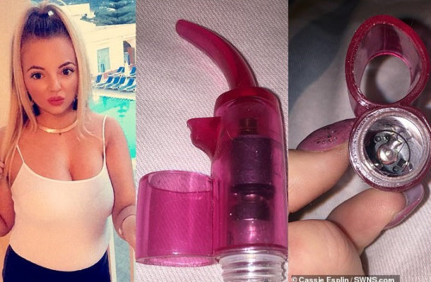 SHOCKER: Lady almost loses her life after the new vibrator she bought for pleasure explodes