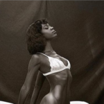 Swimsuit model Michelle Okoro goes pantless in new raunchy photo