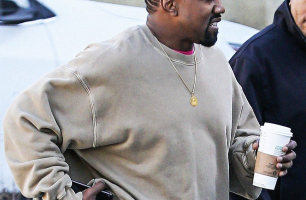 PHOTOS: Kanye West shows off dramatic new hairstyle; claims he spends $500 everyday on haircuts