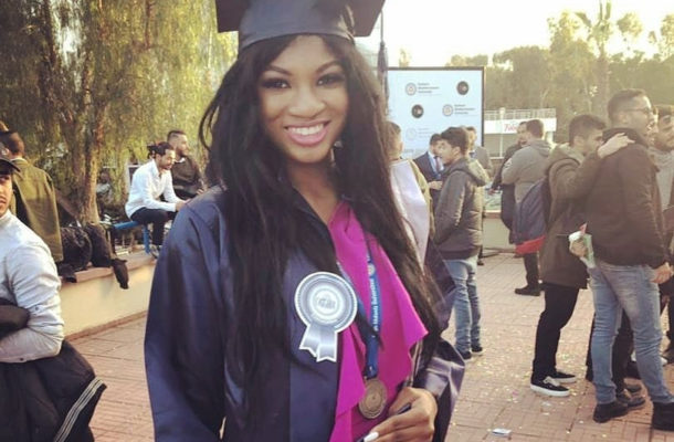 Omotola Jalade-Ekeinde's first daughter bags degree from Cyprus University