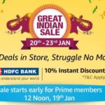 Amazon Great Indian Sale starts January 20: Get discounts on Xiaomi, Apple, OnePlus phones