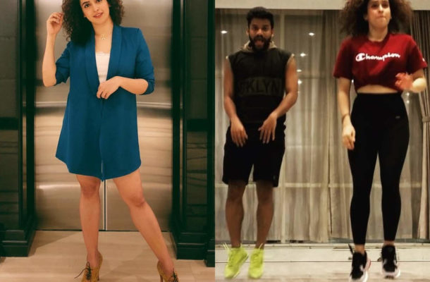 Watch: Sanya Malhotra's dance videos will make you want to dance