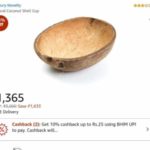 Coconut shell sold on Amazon website for Rs 1,365; netizens not amused
