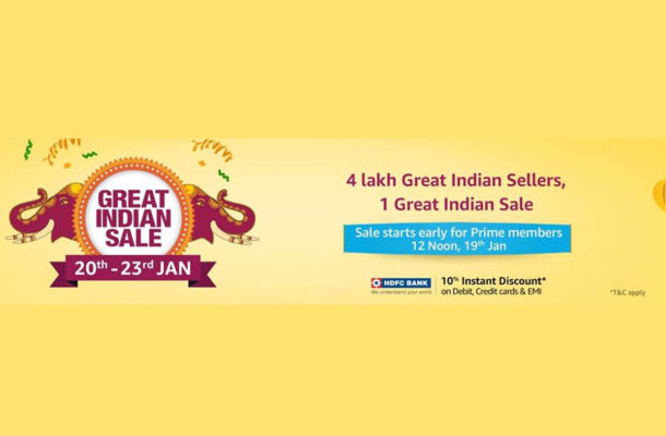 Amazon Great Indian Sale starts for Prime members today at 12pm: All you need to know