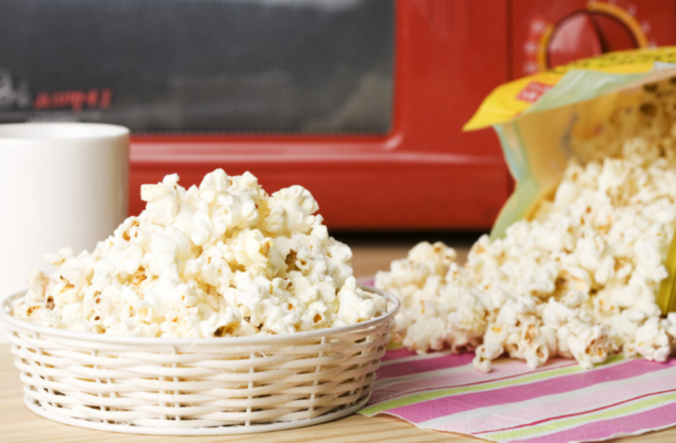 Why should you NOT have microwaved popcorn?