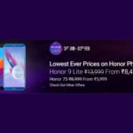 Honor Days on Flipkart: Get upto Rs 9,000 discount on Honor 10 Lite, Honor 9N, Honor 10 and more