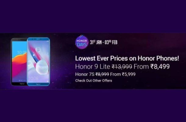 Honor Days on Flipkart: Get upto Rs 9,000 discount on Honor 10 Lite, Honor 9N, Honor 10 and more