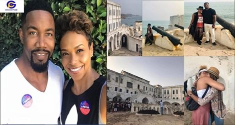 ‘They took us away to never return, but we did’ – Hollywood Actress cries after a visit to the Cape Coast Dungeon